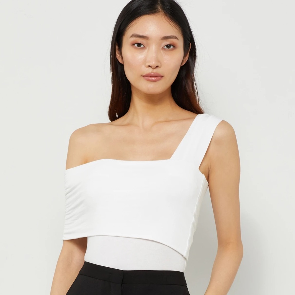 White BCBG top